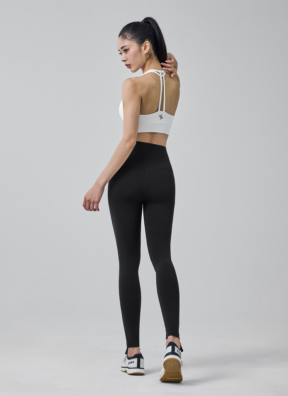 Two-Way String legíny černé