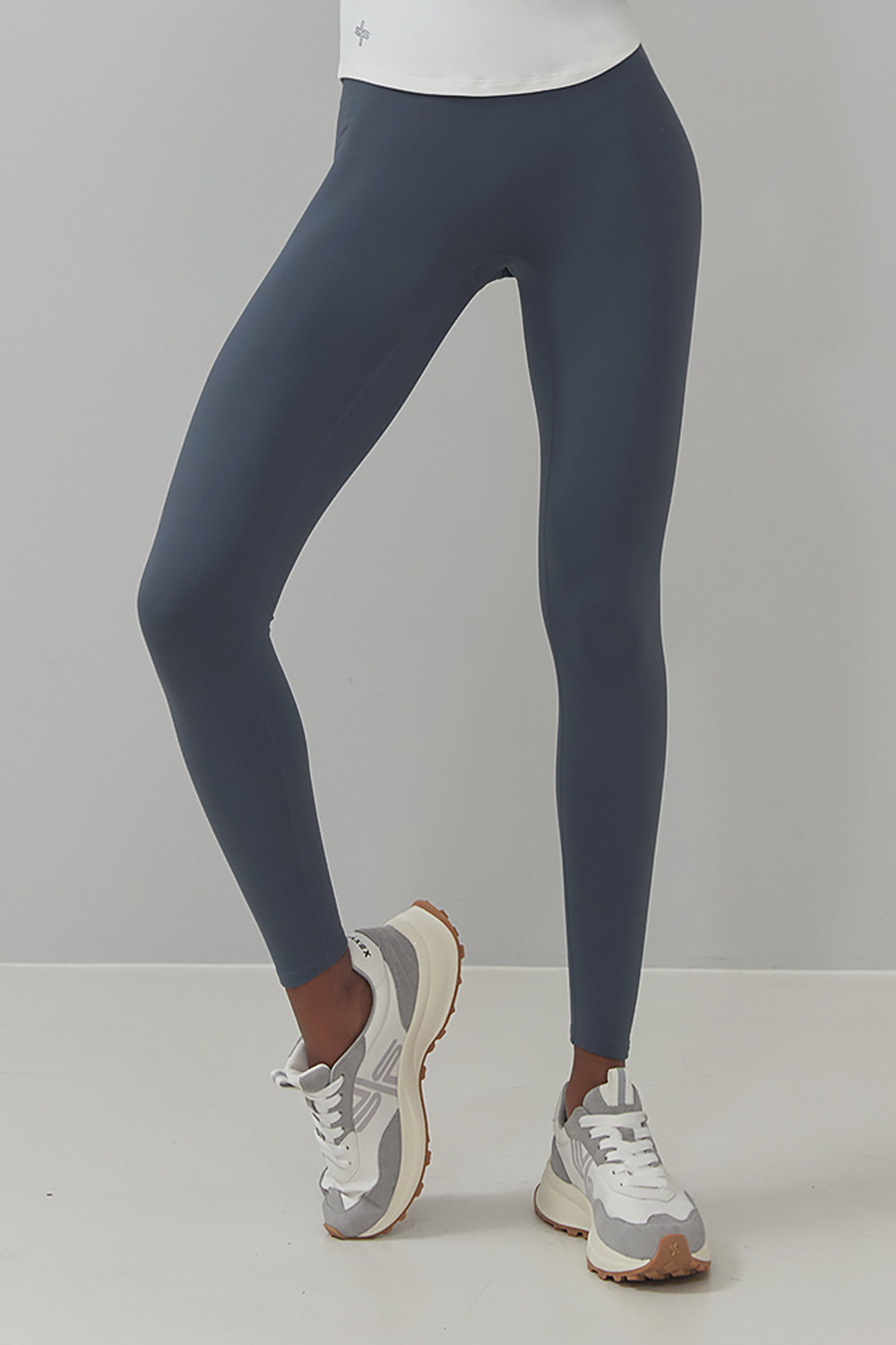 Xella Thermo legíny s vysokým pasem šedomodré